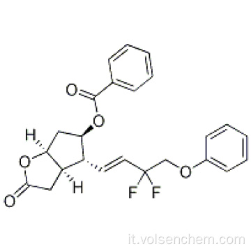 209861-00-7, tafluprost Intermedio 2H-ciclopenta [b] furan-2-one, 5- (benzoilossi) -4 - [(1E) -3,3-difluoro-4-fenossi-1-buten-1-il ] hexa
